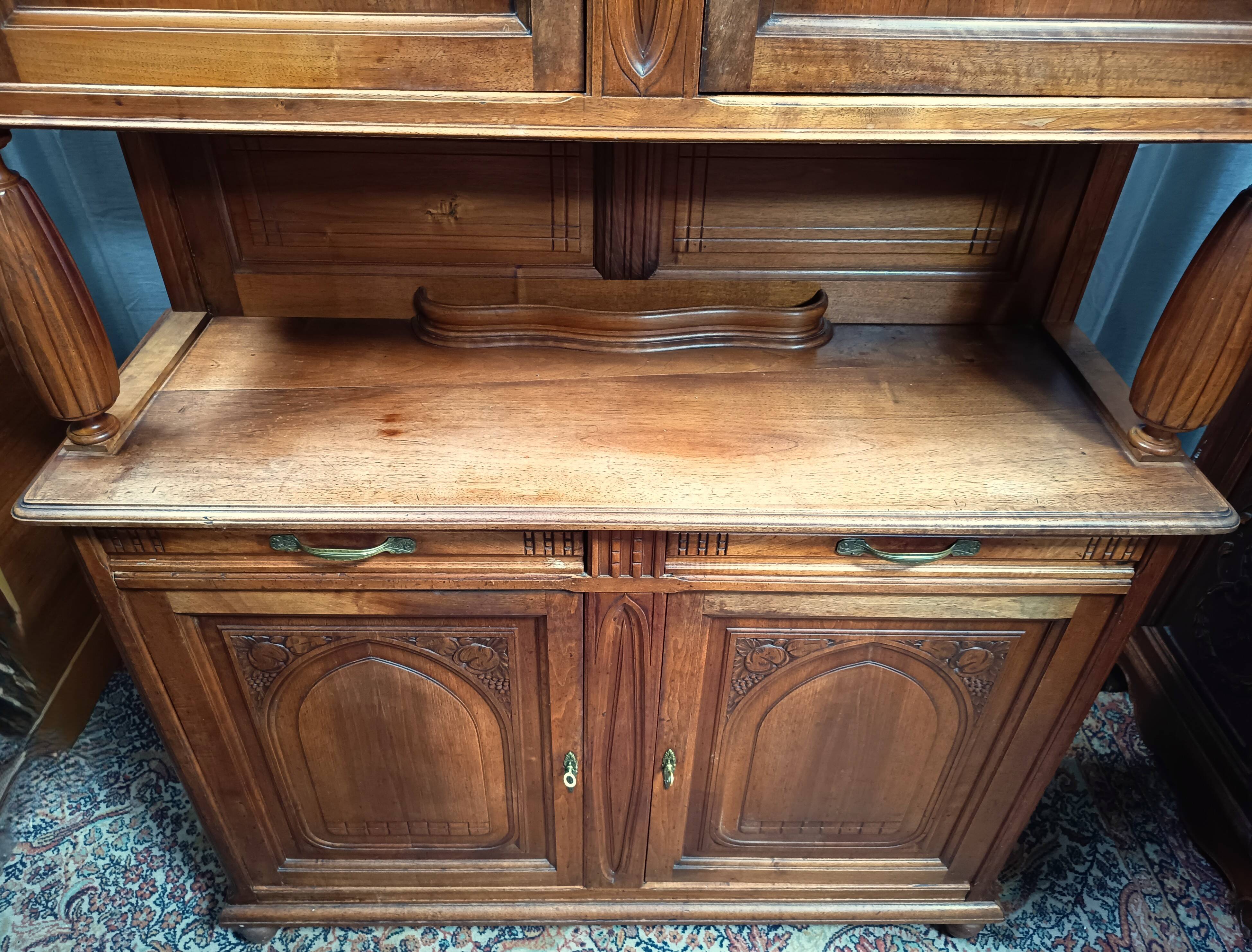 Art Deco walnut sideboard