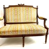 Sofa 2 places Louis XVI style