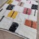 Tapis Beni Ouarain Patchwork – Éclats de Couleurs 250*150 cm