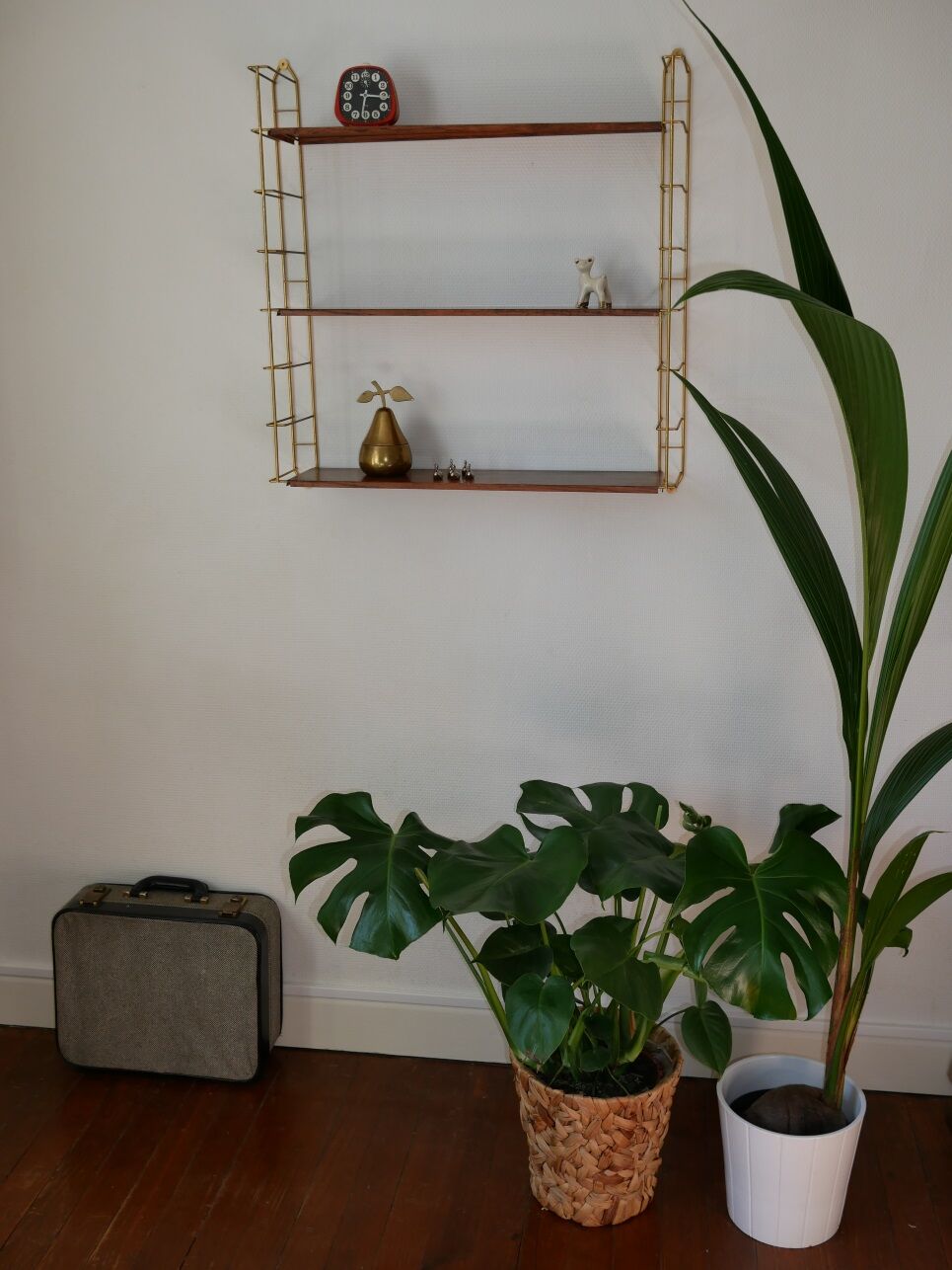 Etagère modulable style string et tomado, années 60