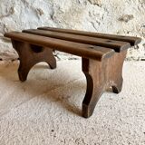 Wooden plant bench