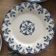 Lot de 6 assiettes de Gien terre de fer