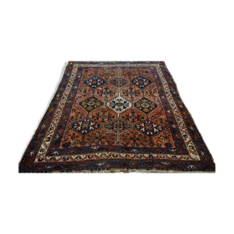 Carpet persian shiraz old, Iran, 158x197cm, around 1930
