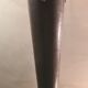 Lamp 1970 sheathed in brown leather iron brush 48xh74