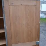 Old workshop cabinet gray patina