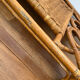 Vintage bamboo and rattan table
