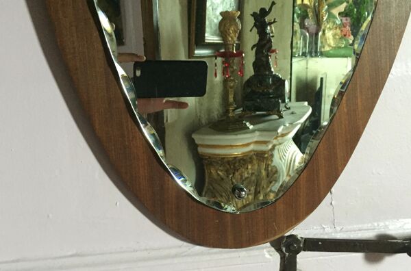 Miroir scandinave asymétrique 60 x 37 cm