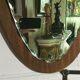 Asymmetric Scandinavian mirror 60 x 37 cm