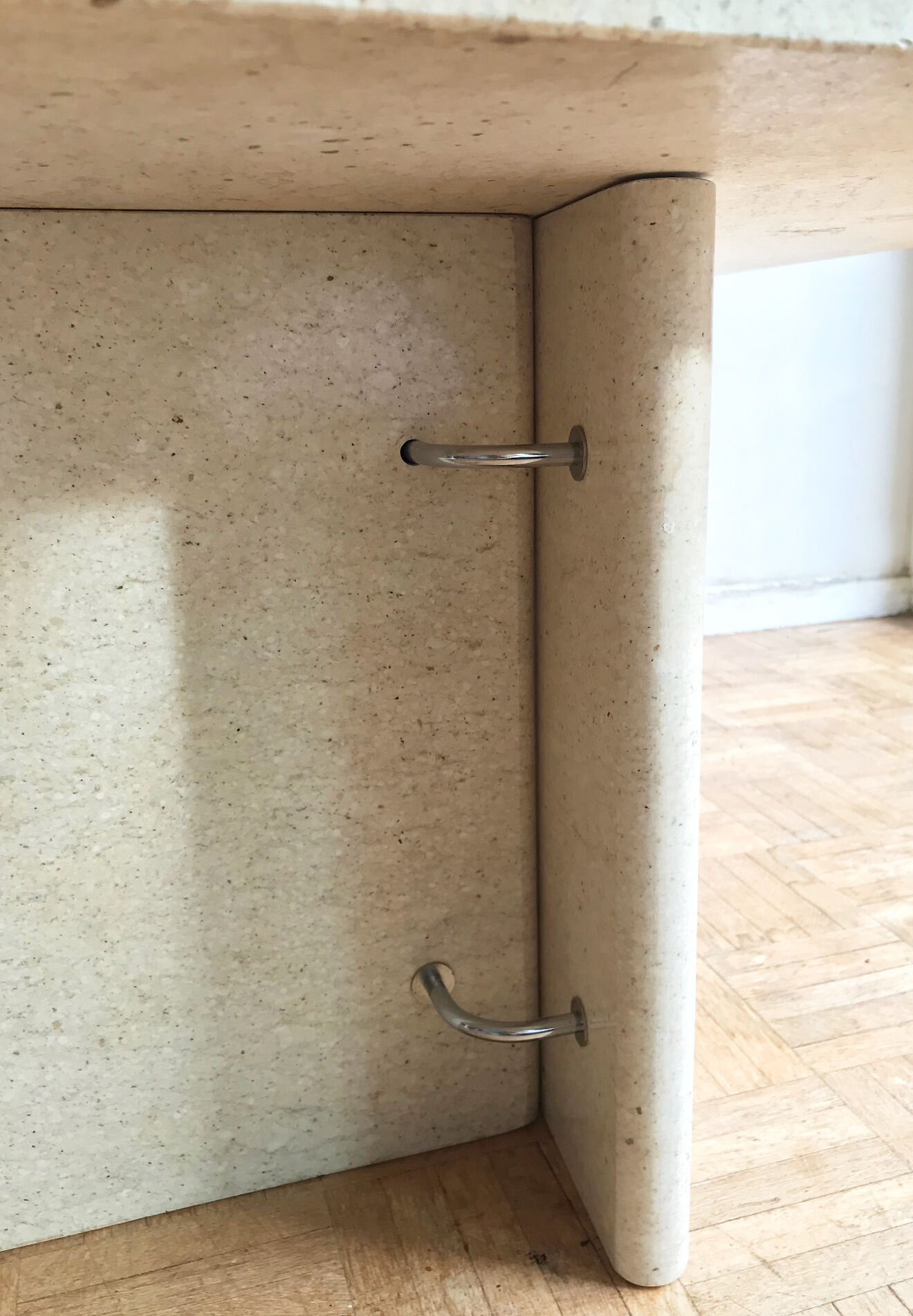 Travertine coffee table from the 1970s