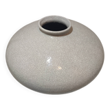 Large Art Deco vase in crackled earthenware