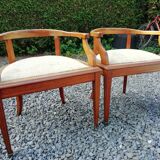 Lot 2 desk chairs marked low back