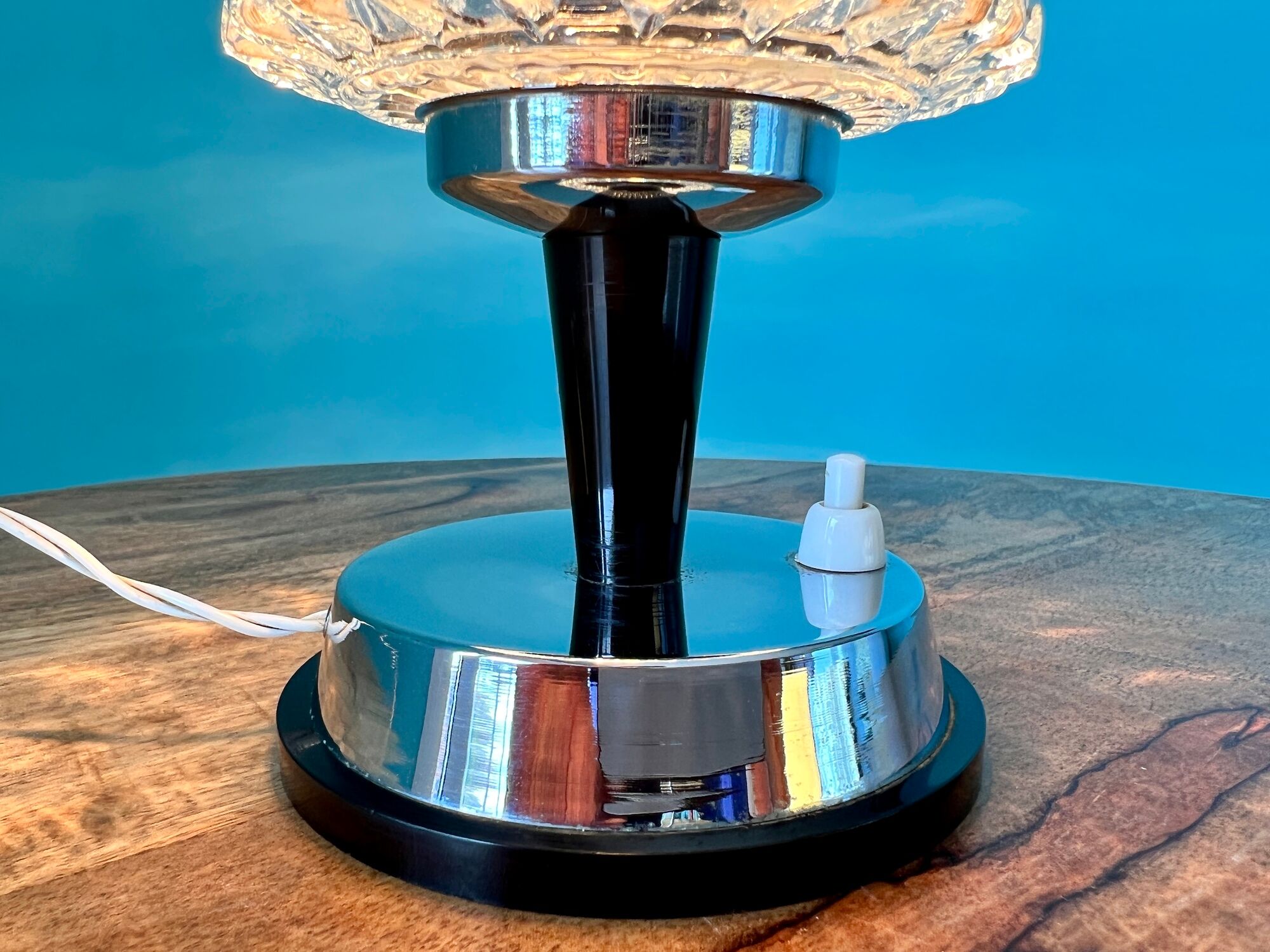Art deco lamp / mid century lamp from 1960s / 1960s / retro table lamp for home decor