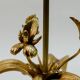 Exclusive Mid-Century Design Brass 'Fleur de Lis' Table Lamp, 1960s
