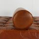 Scarce dutch design all leather daybed by Martin Visser for Spectrum Hollan