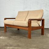EMC Møbler 2-seater sofa with teak wood