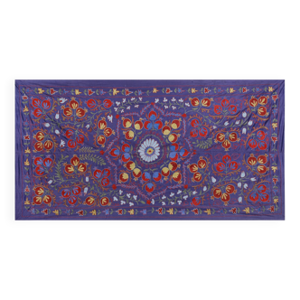 Tapis noué à la main, tapis turc vintage 104x192 cm