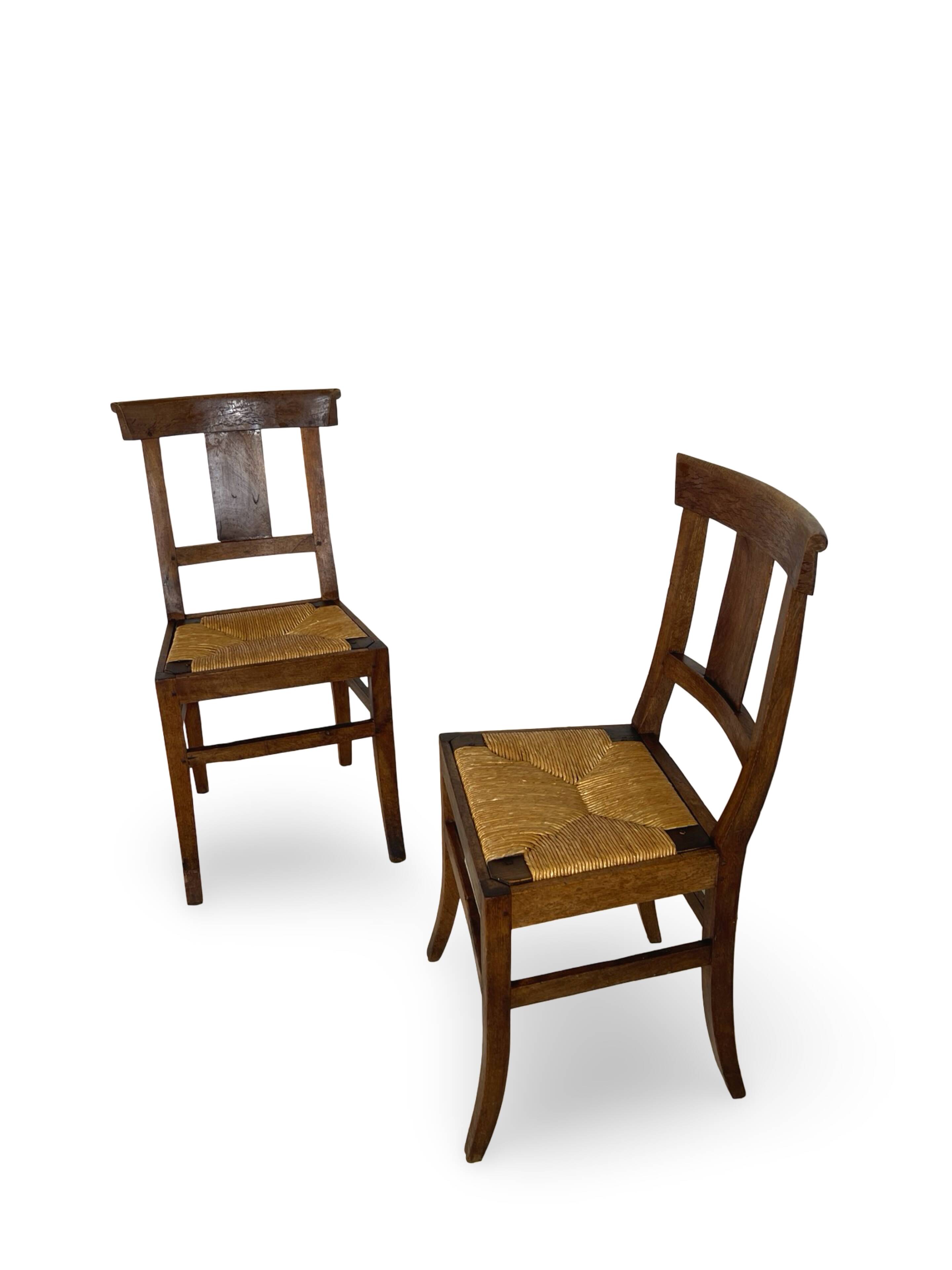 italian rustic chairs 1890s