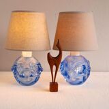 Table lamps by B. Augustsson for Åseda, set of 2