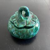 Handmade pumpkin sugar bowl