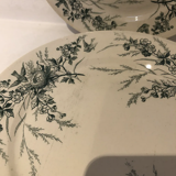 5 plates dessert linotte, Terre de Fer