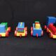 Train en bois heros