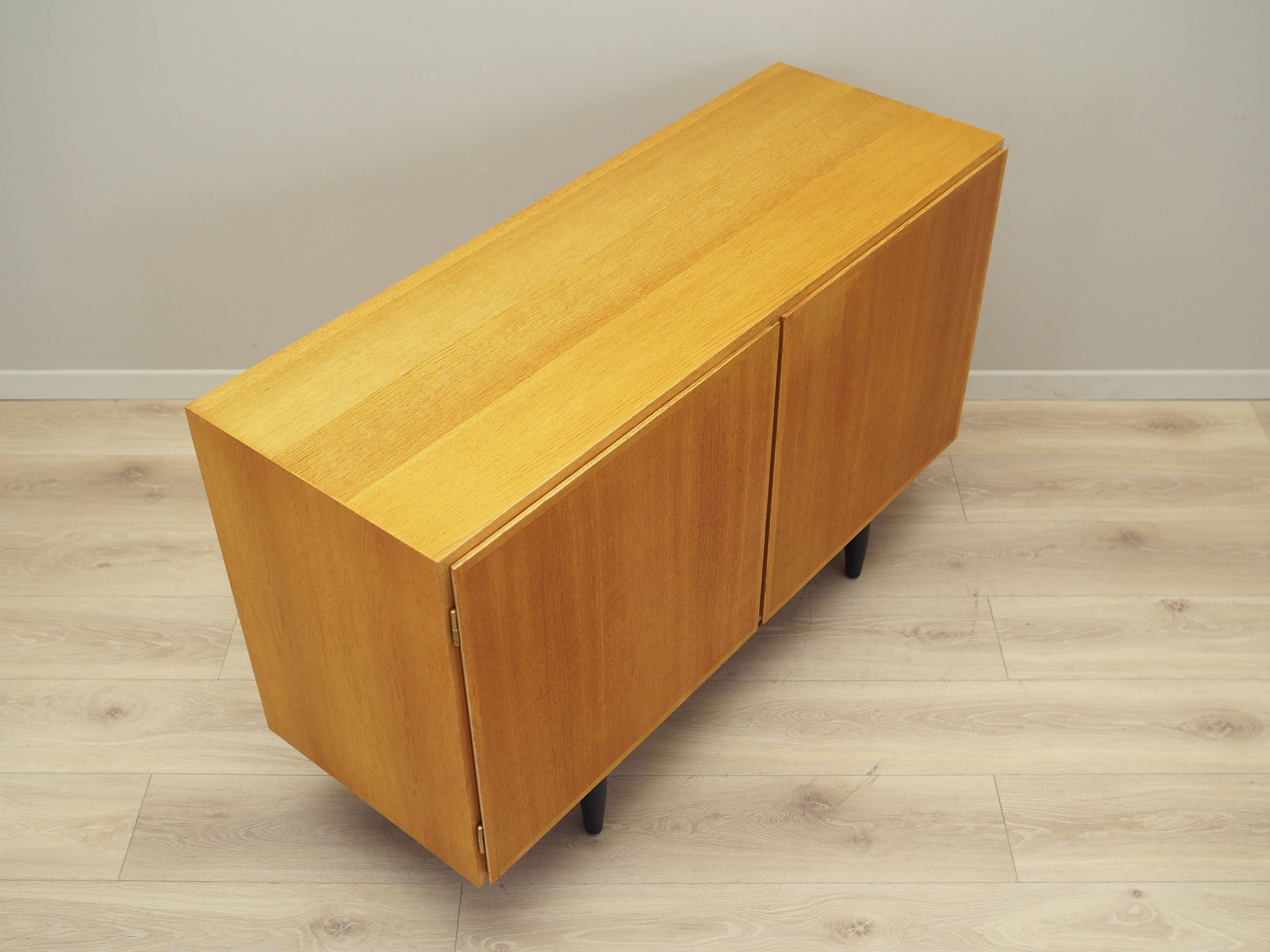 Ash cabinet, Danish design, 1970s, manufactured by Omann Jun
