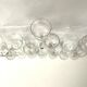 14 antique stemmed glasses