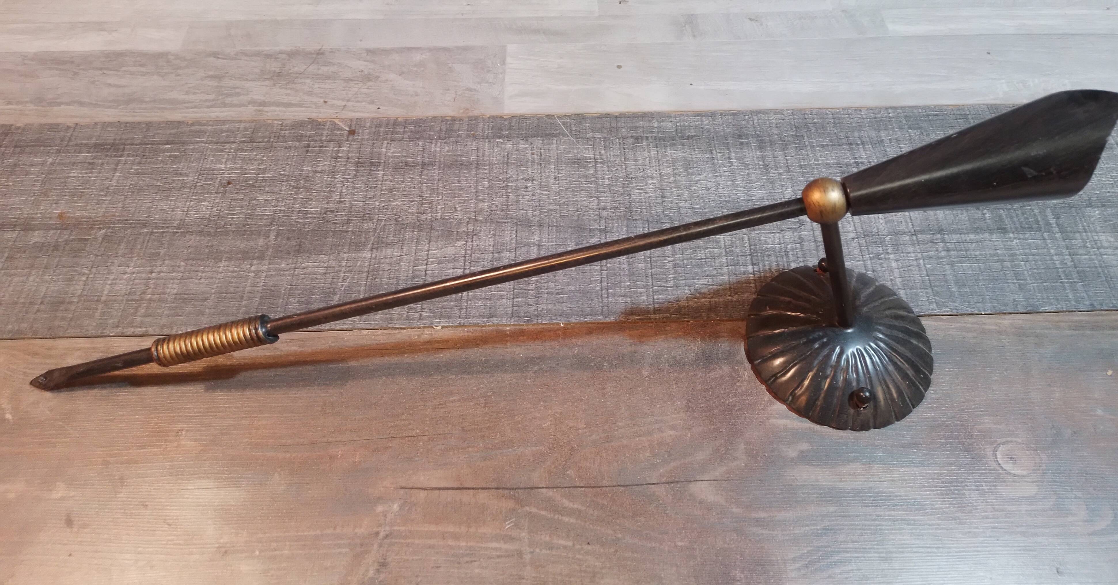 “Torchère” wall lights 1950s