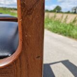 Set of 3 Scandinavian teak chairs