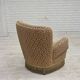 1960s, Danish armchair, furniture velour, beech wood.