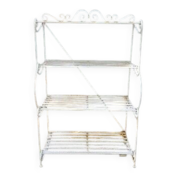 Classic French shelf in wrought iron
