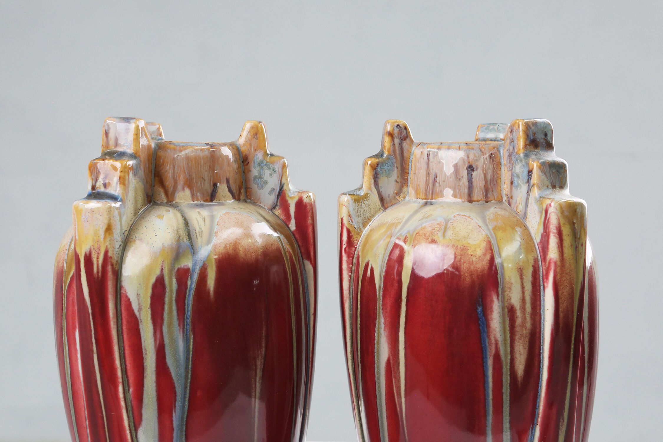 Set of Art Deco ceramic vases 1930