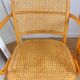 Set of 4 wooden and cane chairs model Prague 811 by Josef Hoffmann