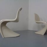 Set of chairs by Verner Panton for Herman Miller, 1970s
