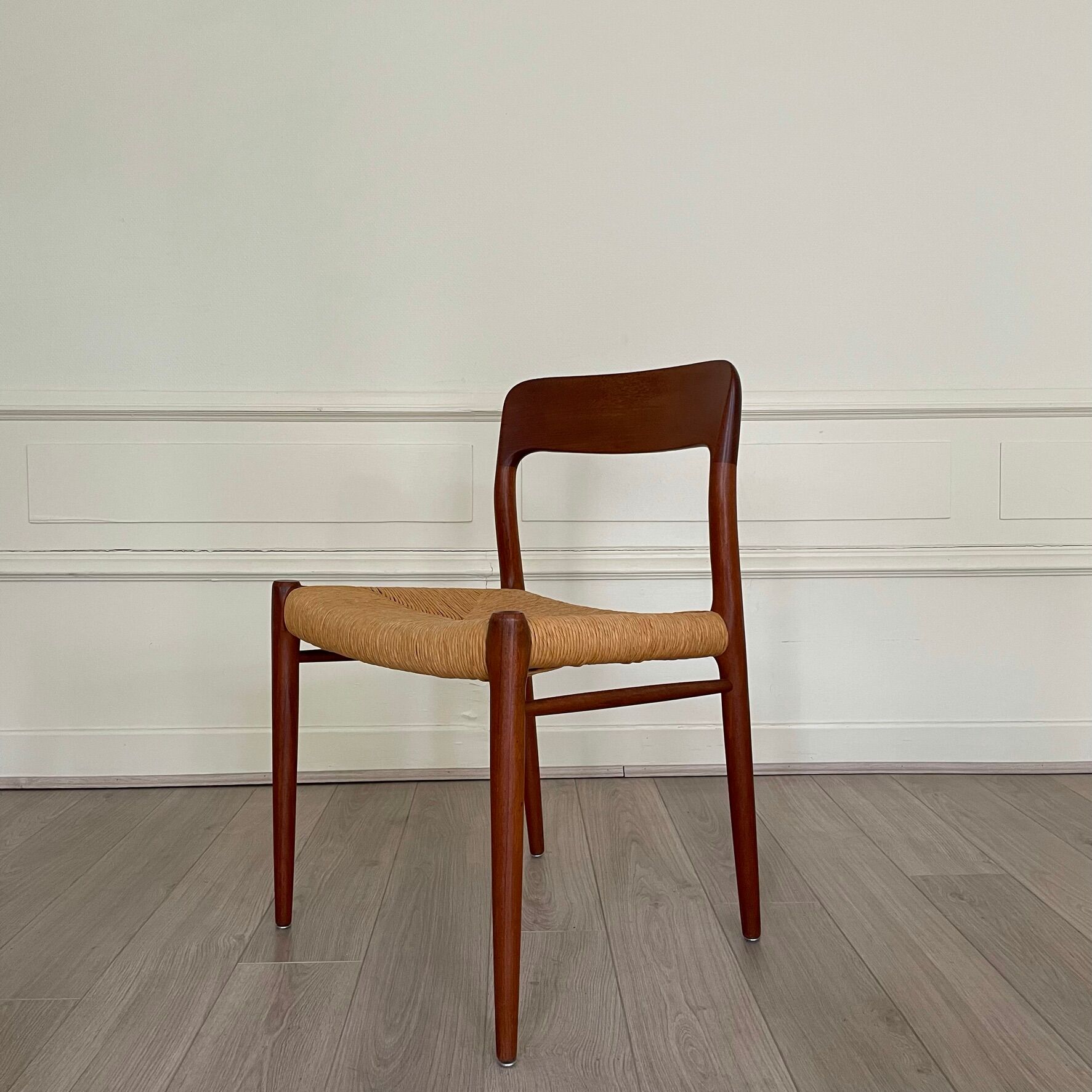 Set 4 chairs by Niels Otto Møller 1960