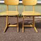Lot of 2 Casala children's chairs - vintage