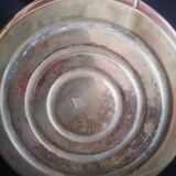 Pair of Jugendstil vases in copper and brass, German mark GBN