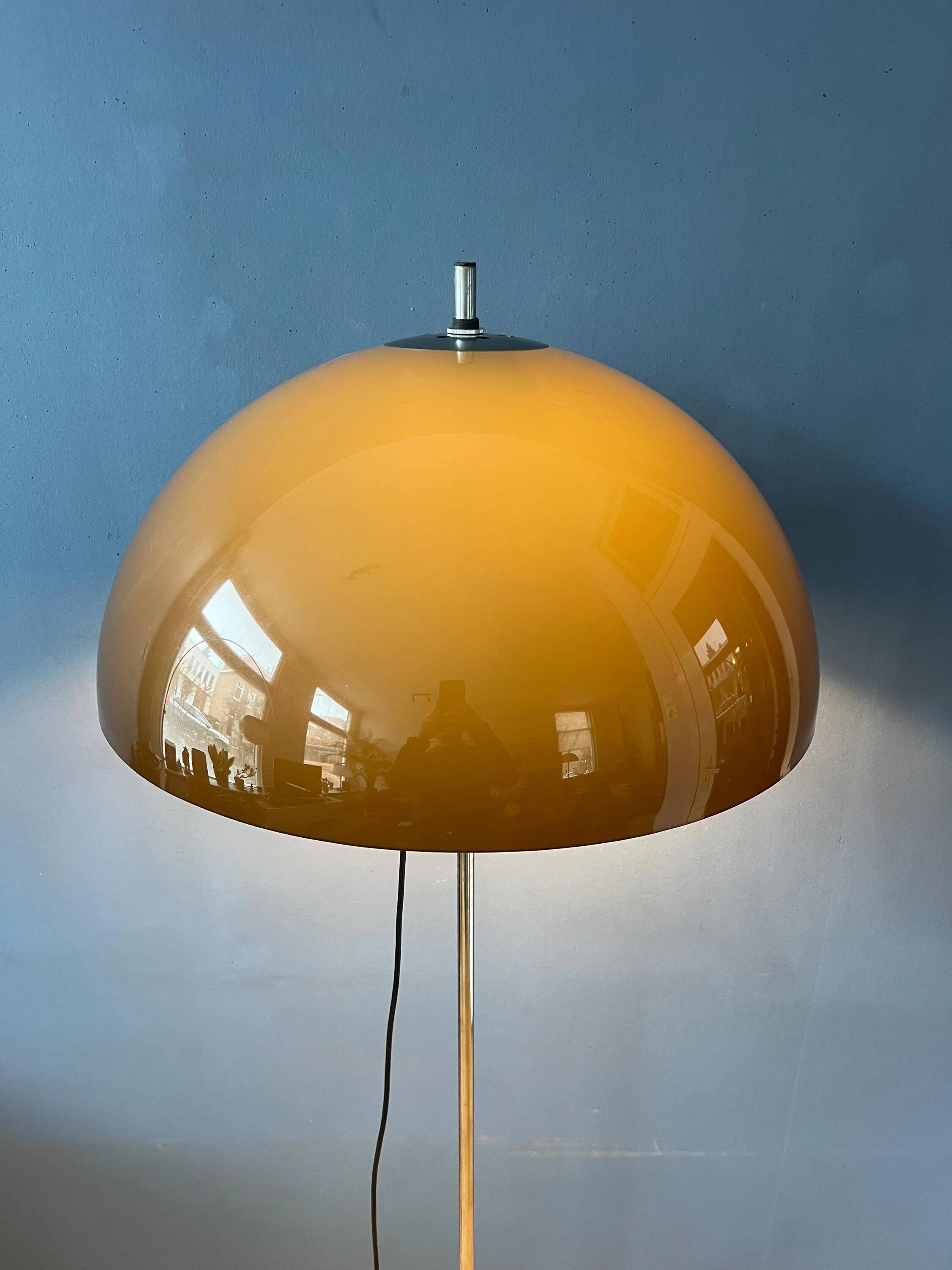 Space Age vintage mushroom floor lamp GEPO by Gino Sarfatti