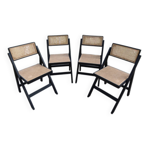 4 chaises pliantes en - bois