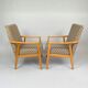 Pair of Mid Century Armchairs, Czechoslovakia 1970's