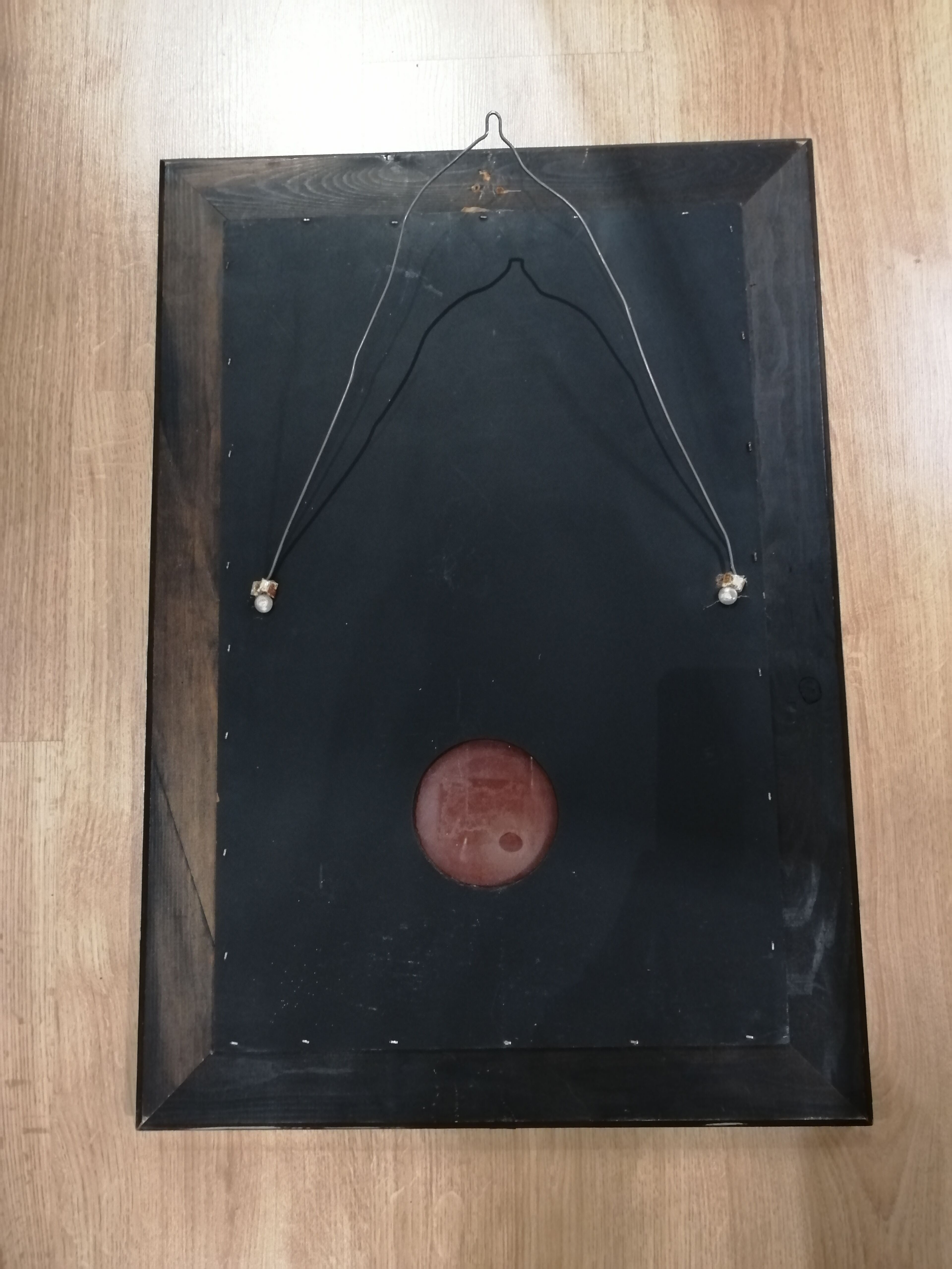 Vintage ceramic mirror