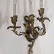 Grande Paire appliques de style Louis XV en bronze doré