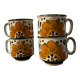 Boch La Louvière cups - Paradiso Yellow series