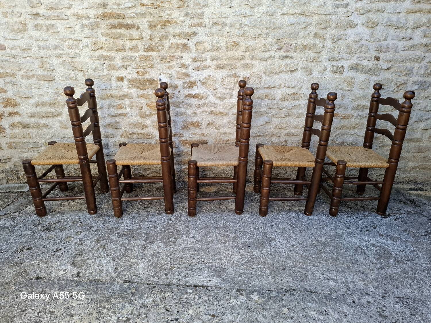 Charles Dudouyt style chairs