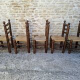 Chaises style Charles Dudouyt