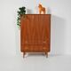 Scandinavian teak and oak cabinet, 1950s