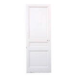 Communication door H218.5xL80cm, old panelled and moulded.