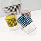3 vintage shot glasses 70