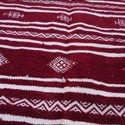 Carpet wool handmade great Bordeaux size250x134cm