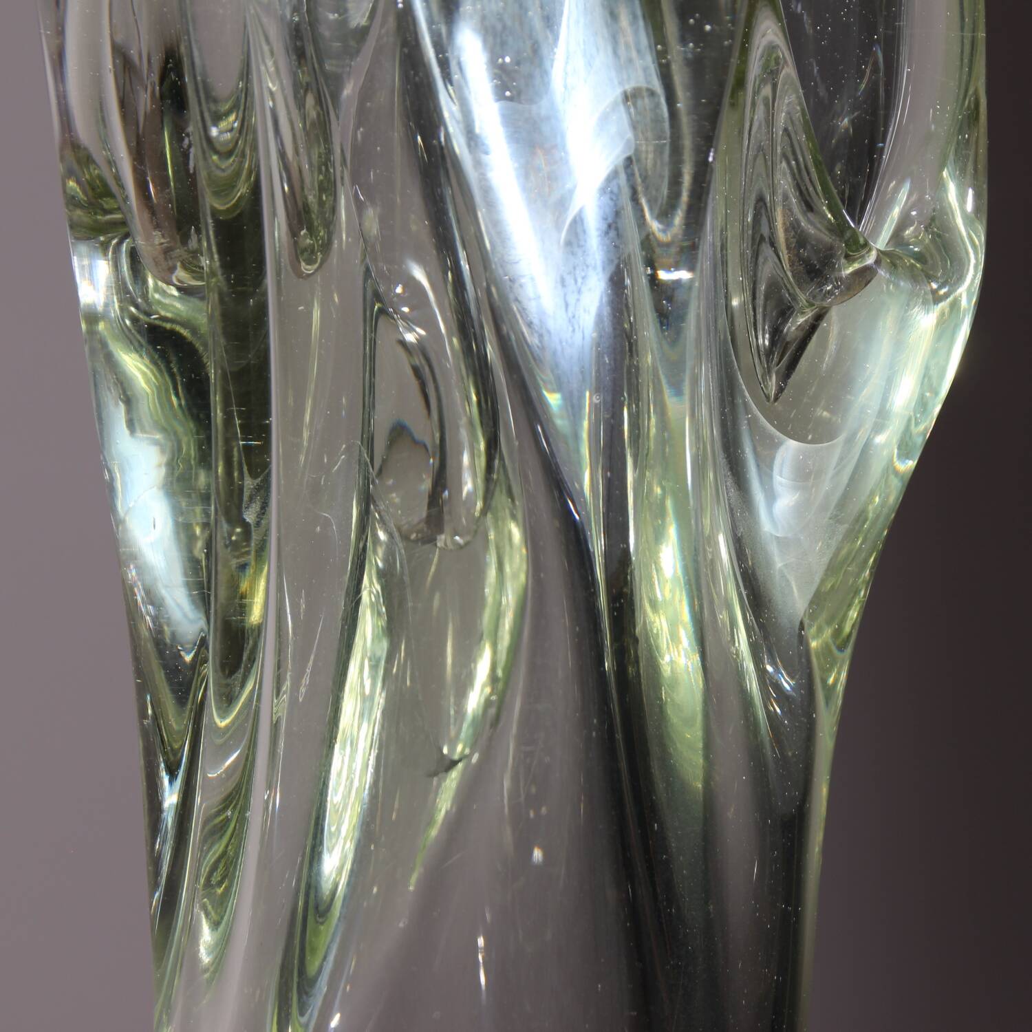 Monumental Glass Sculpture ‚Caviersecha‘ | Eastern Europe 1987